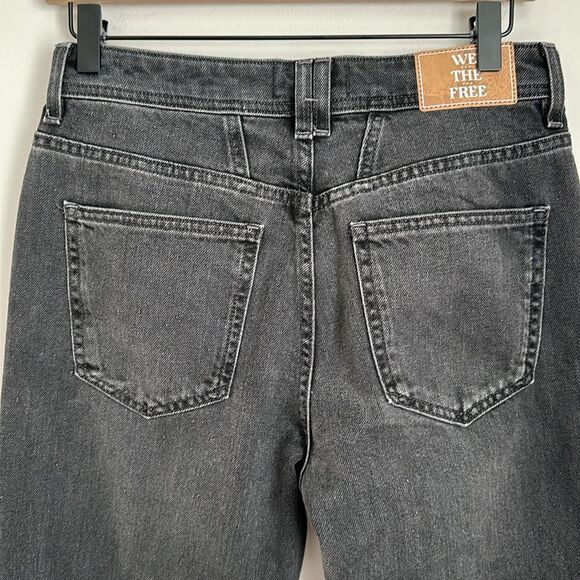 We the Free Ava High-Waist Bootcut Jeans in Class Act Black Size 26 - Picture 10 of 16